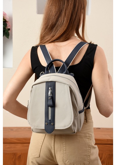 Sirt Cantasi Gunluk Sirt Cantasi Okul Cantasi Krem Just Polo Jpm6058