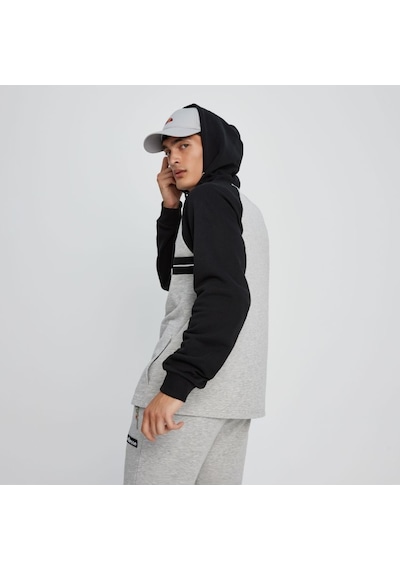 Ellesse Erkek Kapüşonlu 3/4 Fermuarlı Sweatshirt Em080-gr 001