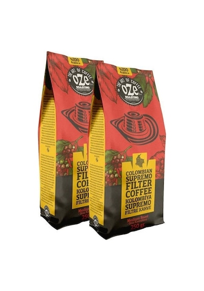 Oze Colombian Supremo Filtre Kahve 2'li 250G Moka Pot