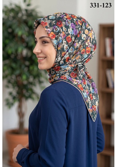 Locella Lo'cella Soft Pamuk Eşarp 331-123 Çok Renkli