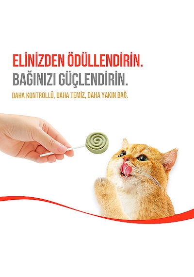 Wanpy Kediler İçin Dondurularak Kurutulmuş Lolipop - Kedi Otu - 1.4 G 10'lu