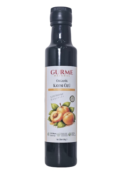 Gurme Natural 250 Ml Organik Kayısı Özü Diğer