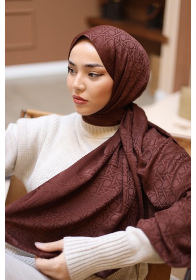 Silk Home Deluxe Şal - Çikolata - Çikolata