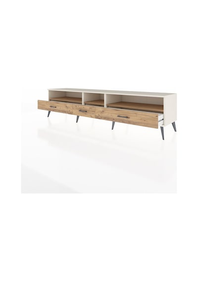 Hyperion Tv Ünitesi 3 Raflı 3 Çekmeceli 220x44x51 Aytaşı-çam Atlas Çam/atlas Çam - Aytası Hyperion Tv Ünitesi 3 Raflı 3 Çekmeceli 220x44x51 Aytaşı-çam Atlas Çam/atlas Çam - Aytası