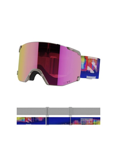 Salomon S/vıew Sıgma Unısex Goggle Renkli Renkli Çok Renkli