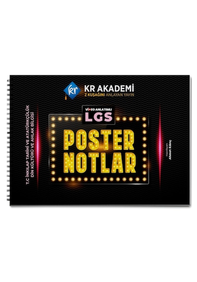 Lgs İnkılap Tarihi ve Din Kültürü Poster Notlar Kr Akademi