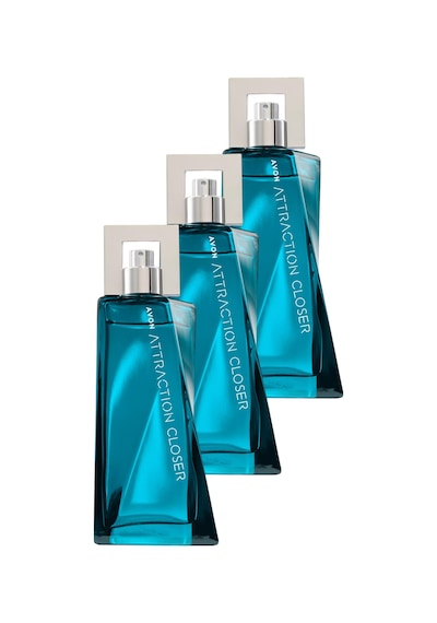Attraction Closer Erkek Parfüm Edt 75 Ml. Üçlü Paket Fresh
