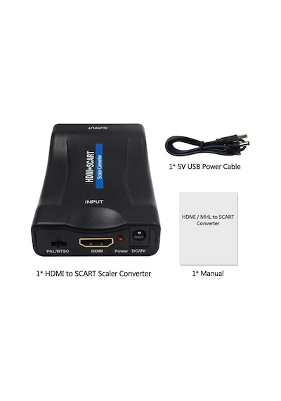Hdmi To Scart Dönüştürücü Hdmı In Scart Out 1080P