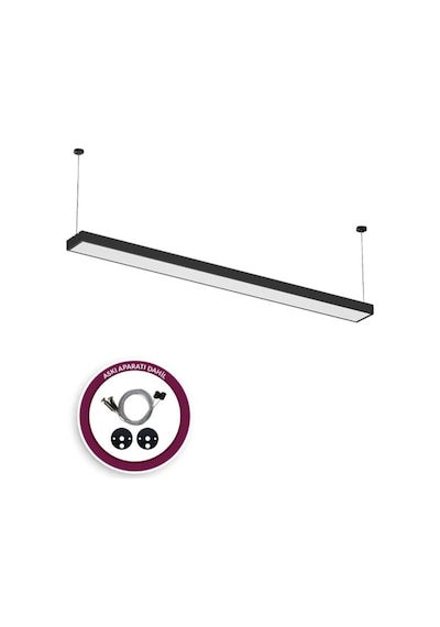 120 Cm Sıva Üstü Sarkıt Lineer 5 Li Paket 6500k Beyaz Işık Diğer