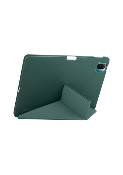 Zore Mi Pad 5 Kılıf Nvth Tri Folding Kalem Bölmeli Standlı Kılıf - Rose Gold