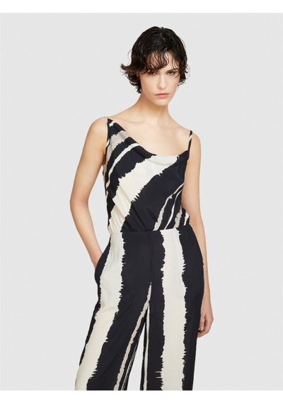 Sisley %100 Viskoz Tamamı Baskılı Asimetrik Yakalı Palazzo Tulum Kadın Turuncu Tulum - 324p4waxlt00ı Sisley %100 Viskoz Tamamı Baskılı Asimetrik Yakalı Palazzo Tulum Kadın Turuncu Tulum - 324p4waxlt00ı