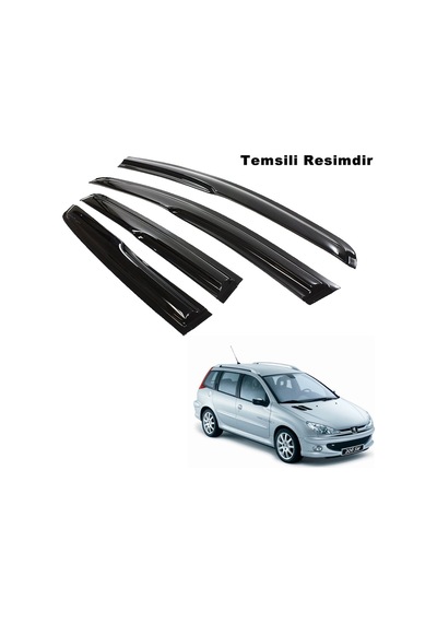 Peugeot 206 Mügen Cam Rüzgarlığı Sw Kasa 1998-2012 Arası N11.13566