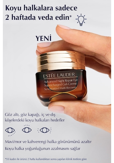 Estee Lauder Advanced Night Repair Supercharged Jel Göz Kremi 15 ML