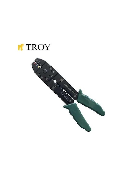 Troy 24005 Kablo Sıyırma-Pabuç Pensesi 200Mm