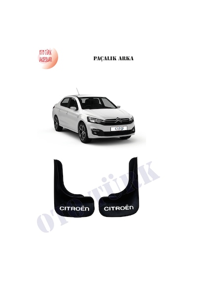 Citroen Tüm Modellere Uygun Arka Paçalık Tozluk Çamurluk N11.13181