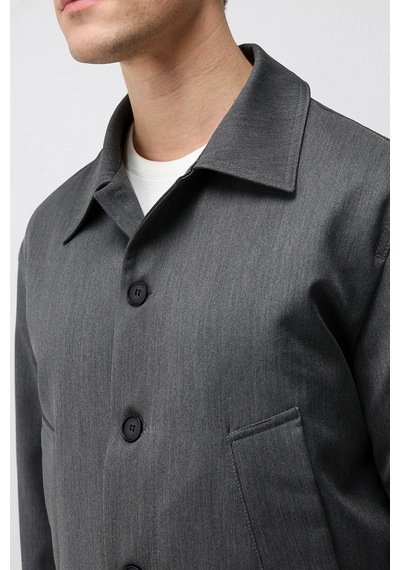 Antioch Relaxed Fit Baharlık Erkek Mont Gri