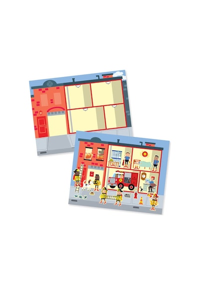 Melissa And Doug Tak Çıkar Çıkartma Kitabı - Benim Şehrim