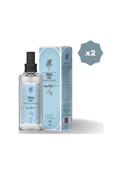 Rebul Kolonya Sprey Ice 125 Ml - 2 Adet