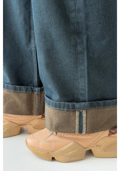 Lacarino 7714 W.leg Kadın Jean Pantolon Od Brown