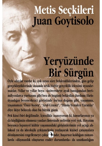 Yeryüzünde Bir Sürgün - Juan Goytisolo - Metis Yayınları