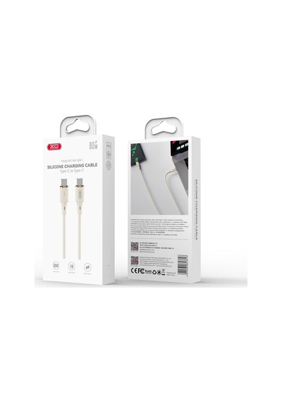 Nb-q261 Type-c To Type-c 1m Silikon Hızlı Şarj Ve Data Kablosu