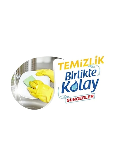 Koroplast Ekstra Güçlü Bulaşık Eldiveni Gri S 2 Adet