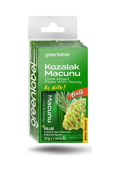 Greenlabel Kozalak Macunu 12g X 10 Stıck