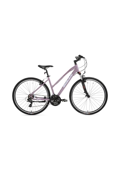 Bisan 8200 Trekking Bisikleti 45 Cm V 700c 21 Vites Mat Mor Beyaz Mor Mor