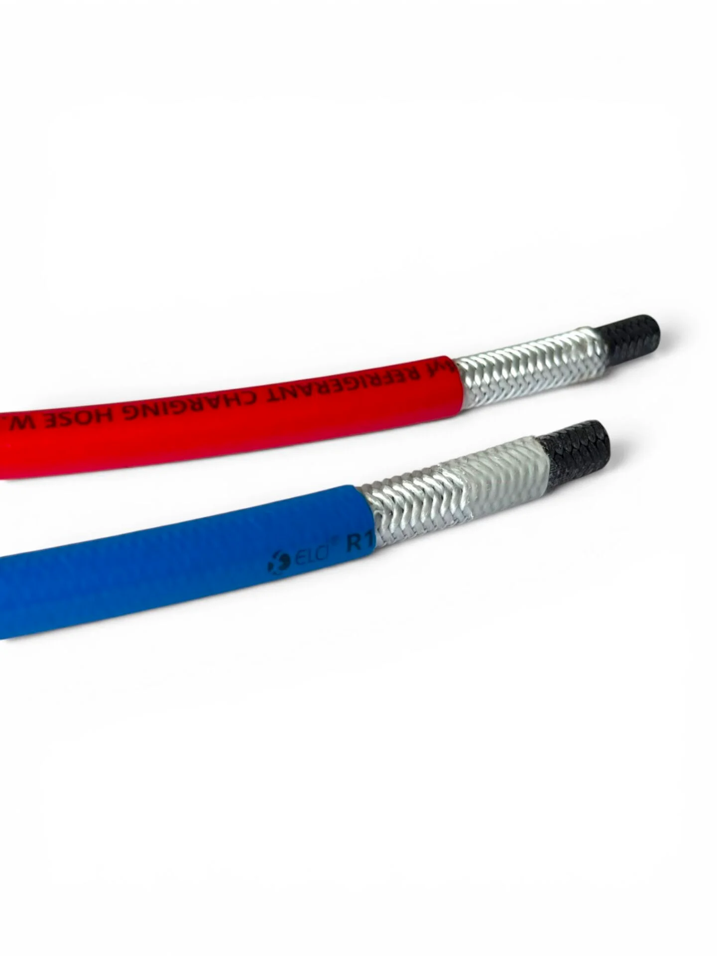 180 Cm Klima Gaz Dolum Hortumu Seti 3 Lü R134a / R1234yf 1/4 Sae Teflon Contalı 55 Bar - 275 Bar