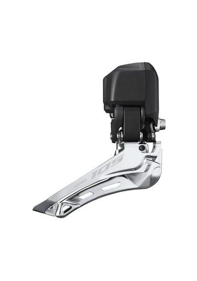 Shimano 105 FD-R7150 Dİ2 Ön Vites Gümüş - Siyah