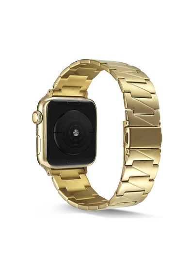 Apple Uyumlu  Watch 42 - 44 - 45 - 49 MM Z Model Metal Kordon