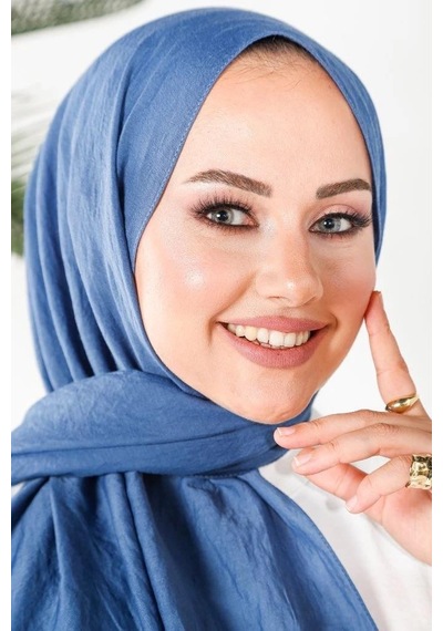 Harem Scarf İncila Şal - Koyu İndigo
