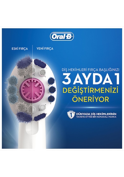 Oral-B Pro 750 CrossAction Elektrikli Diş Fırçası Pembe