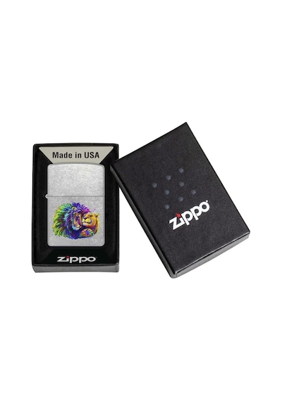 Zippo Lion Design Windproof Çakmak - 49007-00071-model17