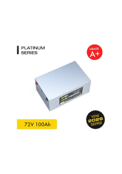 Werer Energy   72V 100Ah LiFePO4 Platinum Series Bluetooth'lu Lityum Demir Fosfat Akü
