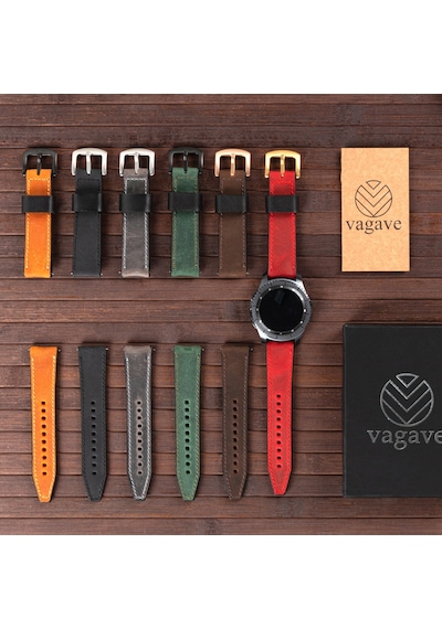 Vagave Huawei Watch Deri Kordon Gt,-Gt2-Gt3-Gt3 , 20mm-22mm,