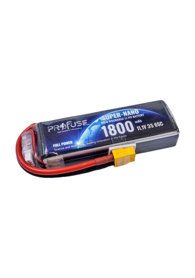 Profuse 3s 11.1v Lipo Li-po Lityum Polimer Batarya - 1800mah, 65c