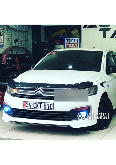 Kit Garaj Peugeot 301 Makyajlı Ön Ek Plastik Boyasız