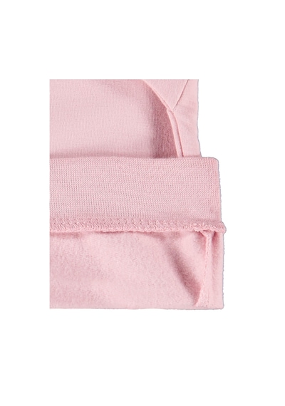 Civil Baby Tavşan Baskılı Kapşonlu Basic 6-18 Ay Takım - Pembe Koyu Pastel Pembe