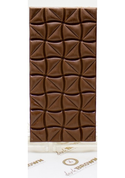 Dark Brown Sütlü Gerçek Tablet Çikolata El Yapımı Bar Çikolata 3 x 100 G