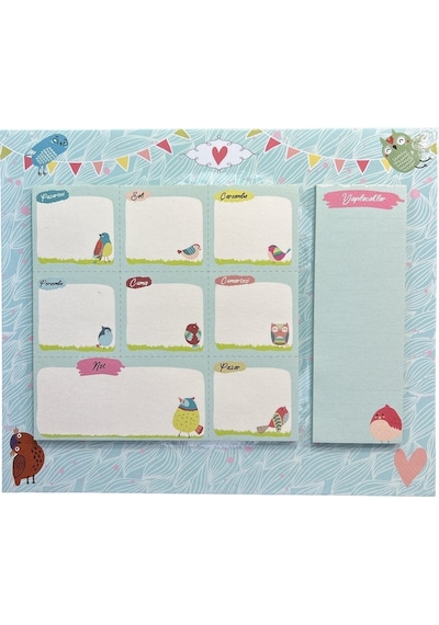 25x21 104 Sayfa Haftalık Planner Ve Yapılacaklar - Baykuş Diğer
