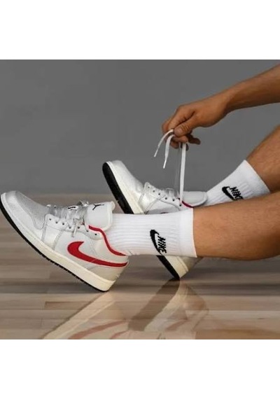 Nike Jordan 1 Low Spor Ayakkabı GRİ