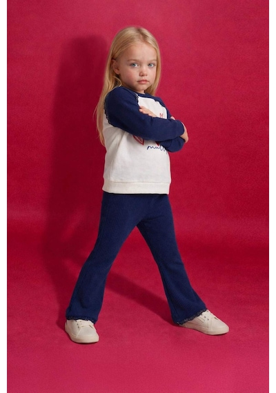Defacto Kız Bebek 2li Takım Baskılı Sweatshirt Tayt G7432a526spnv42 Lacivert-nv42 Defacto Kız Bebek 2li Takım Baskılı Sweatshirt Tayt G7432a526spnv42 Lacivert-nv42