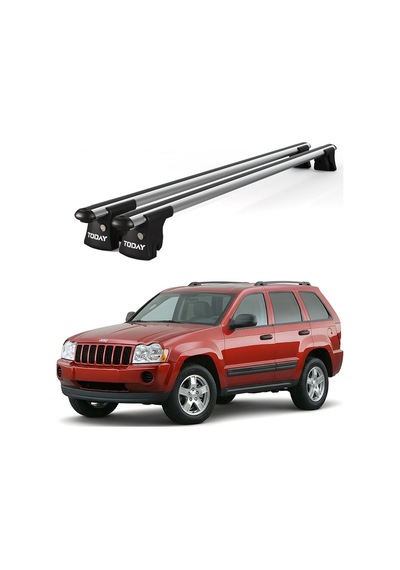 Trio-ı Jeep Grand Cherokee 2002-2010 Uyumlu Kilitli Ara Atkı 135cm Port Bagaj Tavan Barı