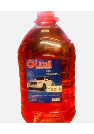 Licoil Oto Cam Suyu Yazlık Şampuanlı&Parfümlü 5 Lt