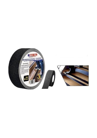Bay-Tec Mk0838 Kaydırmaz Merdiven Zemin Bandı 50Mm X 15 Metre (511390880)