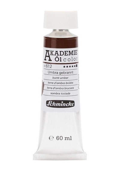 Schmincke : Akademie Yağlı Boya : 60 Ml : 612 Burnt Umber