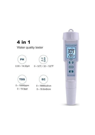 Ph-686 4'ü 1 Arada Ph Metre Tds Ec Ve Sıcaklık Ölçer