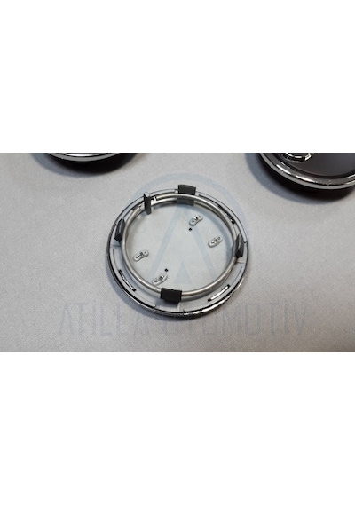 4 X Audi A3 8P 8V 2003-2013 Çelik Jant Göbegi 68Mm Takim Siyah 377522391