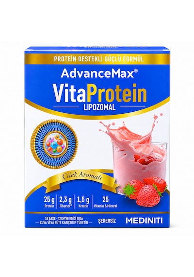Advancemax Lipozomal VitaProtein 15 Saşe